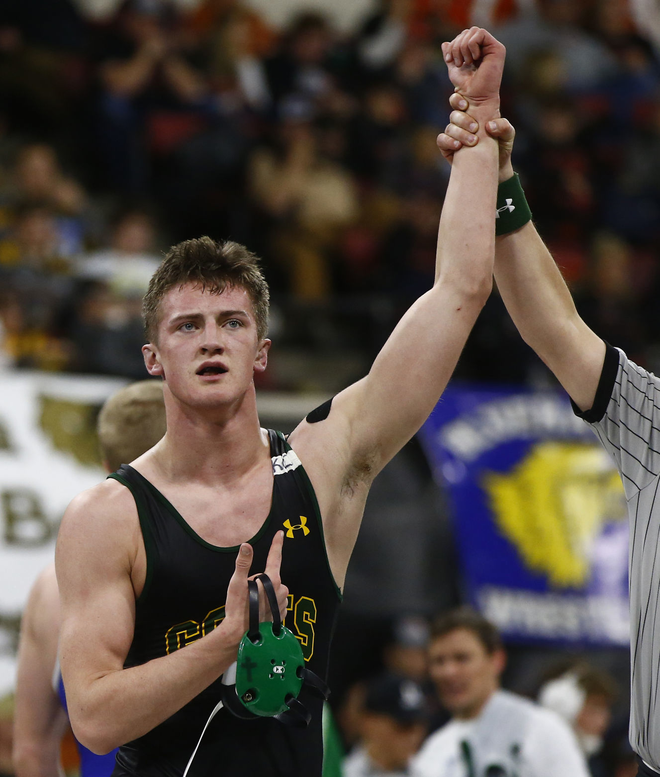 Championship round of state wrestling
